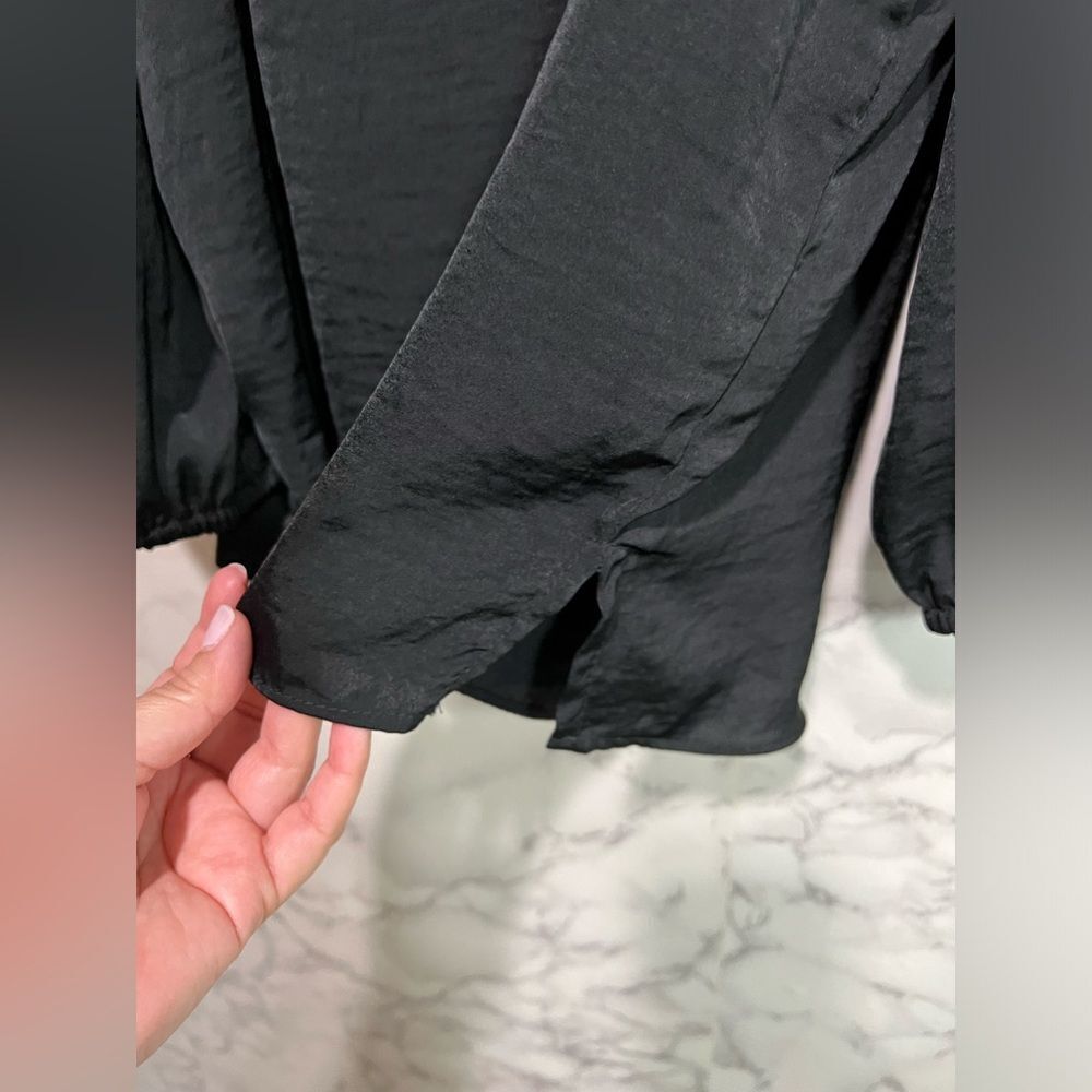 VINCE CAMUTO Three-Quarter Puff Sleeve Top Size S - Picture 5 of 11